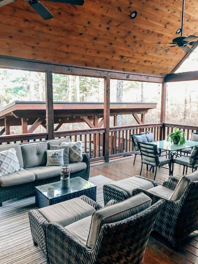 Stone Mountain Lodge 5000Sqft 6 Bed Game Room Pool Table Hot Tub Broken Bow Eksteriør billede