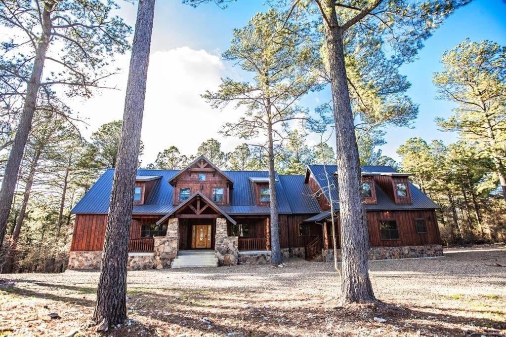 Stone Mountain Lodge 5000Sqft 6 Bed Game Room Pool Table Hot Tub Broken Bow Eksteriør billede